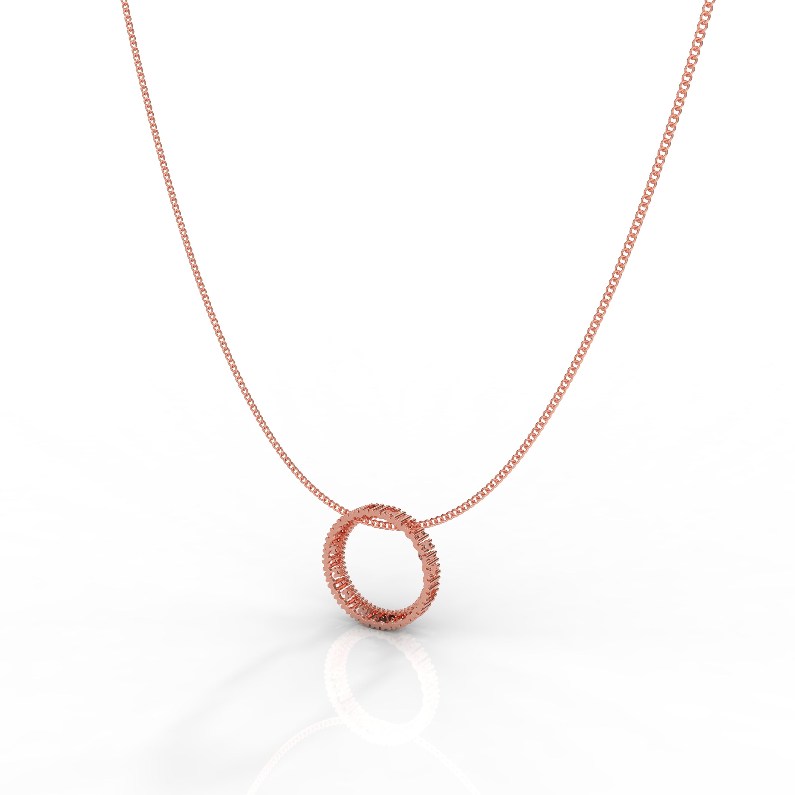 Chunky Wheel Pendant With Chain, Hallmarked 925 Sterling Silver